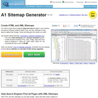 A1 Sitemap Generator screenshot