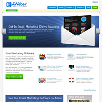 AWeber screenshot