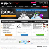 GigeNET Cloud screenshot