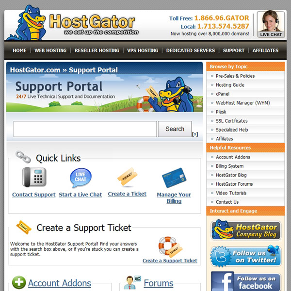 HostGator Support