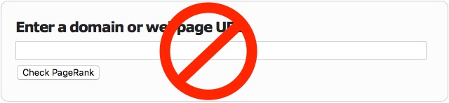 PageRank Checker Unavailable
