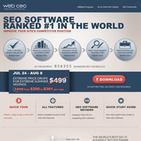 Web CEO screenshot
